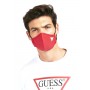 Mascherina facciale lavabile  Guess  red cotone ES21GU01