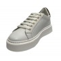 Scarpe donna Borbonese sneaker in pelle white/ natural op DS23BO04 6DX901