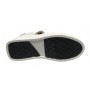 Scarpe donna Borbonese sneaker in pelle white/ natural op DS23BO04 6DX901