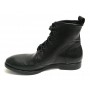 SCARPE CAVALLINI POLACCHINO UOMO STIVALETTO PELLE NERO HAND MADE U19CA04