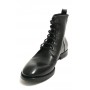 SCARPE CAVALLINI POLACCHINO UOMO STIVALETTO PELLE NERO HAND MADE U19CA04