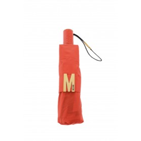 Ombrello Moschino mini aoc "M logo" retraibile open close rosso O20MO33 8911