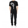 Pantalone felpa Moschino nero uomo E23MO03 A4313 8121