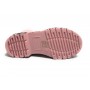 Scarpe donna Moschino anfibio pvc Marta rosa lucido multilogo D23MO16 JA24273