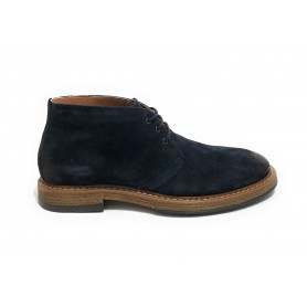 Polacchino uomo Elite in pelle scamosciata blu navy U23EL11 1010