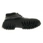 Polacchino brogue Galizio Torresi fondo carrarmato in pelle/ suede nero uomo  UGT19