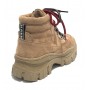 Scarpe donna Gold&gold pedula fondo zeppa  eco suede taupe D20GG55