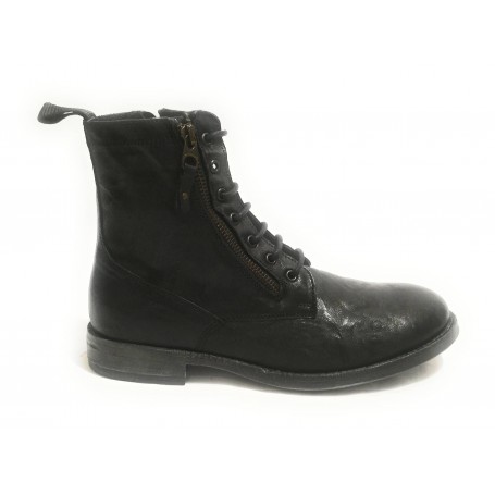 Anfibio UOMO ANTICA CUOIERIA MOD. OYSTER PELLE COLORE NERO U19AC11