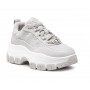 Scarpe donna Guess sneaker zeppa Brenia ecopelle grigio DS22GU57 FL5BRNFAL12