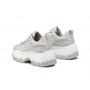 Scarpe donna Guess sneaker zeppa Brenia ecopelle grigio DS22GU57 FL5BRNFAL12