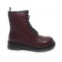 Scarpe donna Gold&gold anfibio in ecopelle rosso bordeaux D22GG30 GS80