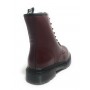 Scarpe donna Gold&gold anfibio in ecopelle rosso bordeaux D22GG30 GS80