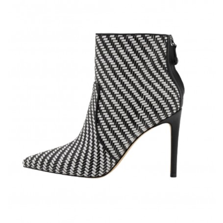 Scarpe donna ankle boot Guess Benedeta TC 95 nero/ bianco D23GU14 FL5BN3PEL10