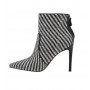 Scarpe donna ankle boot Guess Benedeta TC 95 nero/ bianco D23GU14 FL5BN3PEL10