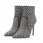Scarpe donna ankle boot Guess Benedeta TC 95 nero/ bianco D23GU14 FL5BN3PEL10