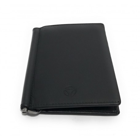 Portafogli uomo MOMO DESIGN cardholder in pelle nero AS23MM05 MO-23NA