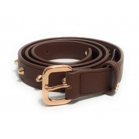 Cinta donna Fracomina in ecopelle marrone C23FR04 FA22WA5006P41101-059