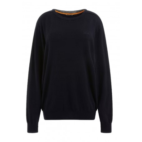 Pullover uomo Guess girocollo randall silk-blend sweater blu ES23GU22 M3RR00Z33R1