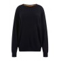 Pullover uomo Guess girocollo randall silk-blend sweater blu ES23GU22 M3RR00Z33R1