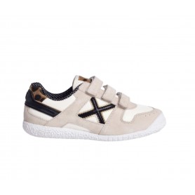 Scarpe bambina Munich sneaker Mini Goal in pelle e animalier Z22MU12 8128534