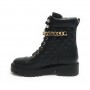 Scarpe donna Guess anfibio Odyssa ecopelle black D22GU38 FL8ODSELE10