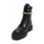 Scarpe donna Guess anfibio Odyssa ecopelle black D22GU38 FL8ODSELE10