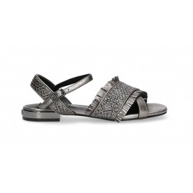 Scarpe donna sandalo Liu-jo Astra pewter DS21LJ21 SA1021