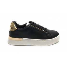 Scarpe donna sneaker Fracomina in ecopelle black DS23FR01 F722WS6001P41101-053