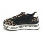 Scarpe donna sneaker Gold&gold ecopelle animalier  D22GG15 GB151