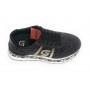 Scarpe donna sneaker Gold&gold ecopelle glitter blu D22GG17 GB151