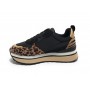 Scarpe donna sneaker Gold&gold ecopelle leopardato D23GG34 GB519
