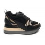 Scarpe donna sneaker Gold&gold ecopelle nero D23GG16 GB576