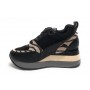 Scarpe donna sneaker Gold&gold ecopelle nero D23GG16 GB576