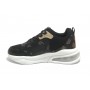 Scarpe donna sneaker Guess pelle black D22GU32 FL7FE2FAL12