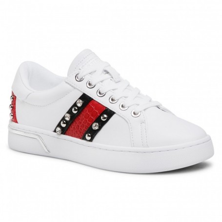 Scarpe donna sneaker Guess Ricena 4G white DS21GU45 FL6RICPAT12