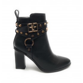 Scarpe donna ankle boot Fracomina TC 10 nero D23FR05 F722WS500341101-053