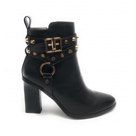 Scarpe donna ankle boot Fracomina TC 10 nero D23FR05 F722WS500341101-053