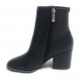 SCARPE DONNA STIVALETTO GUESS MOD.COLETE TC 80 PELLE BLACK D19GU37