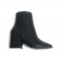 SCARPE DONNA STIVALETTO GUESS MOD.COLETE TC 80 PELLE BLACK D19GU37