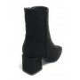 Scarpe donna tronchetto Gold&gold in ecopelle scamosciato nero D22GG25 GP169