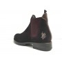 SCARPE DONNA US POLO MOD PHOENIX ELASTICIZZATA SUEDE BROWN BURGUNDI TC30 D17UP04