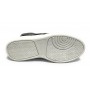 Scarpe donna US Polo sneaker alto Cardi006 in pelle black/ silver D23UP10
