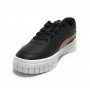 Scarpe Puma sneaker Cali Dream Shiny Pack in pelle black/ gold ZS23PU09 393357_04
