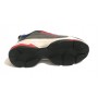 SCARPE SNEAKER ZEPPA GOLD&GOLD DONNA ECOPELLE E TESSUTO GRIGIO/ROSSO/BLU D19GG10