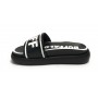Slipper donna Buffalo Rey ecopelle vegan nero DS22BF04 BN16110561