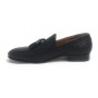 SCARPE UOMO BEN.TER MOCASSINO IN PELLE INTRECCIATA A MANO COL. NERO US19BT02