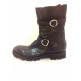 SCARPE UOMO BIKER ALTO FONDO CARRARMATO DAVIDSON NERO MEDUSA VINTAGE   U14DV07