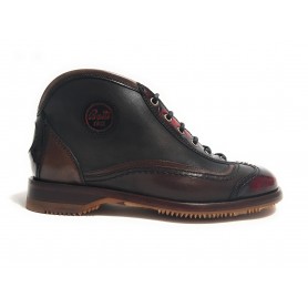 Scarpe uomo Botti 1913 modello 1000miglia red moro grey U18BO03