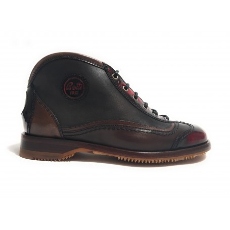 Scarpe uomo Botti 1913 modello 1000miglia red moro grey U18BO03