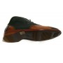 Scarpe uomo Botti polacchino Piper col. verde camel/ dattero U18BO05